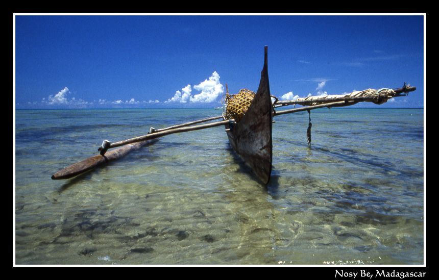 Madagascar canoe